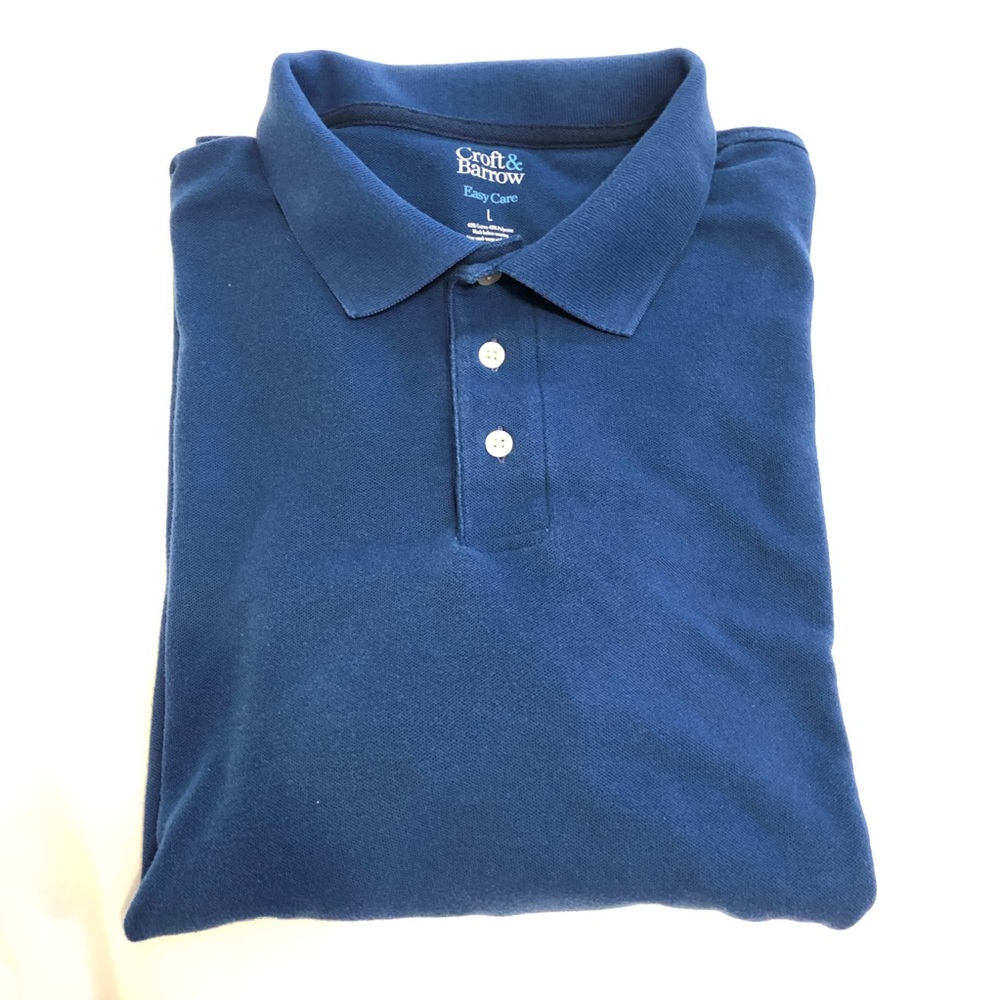 Royal Blue Collared Polo